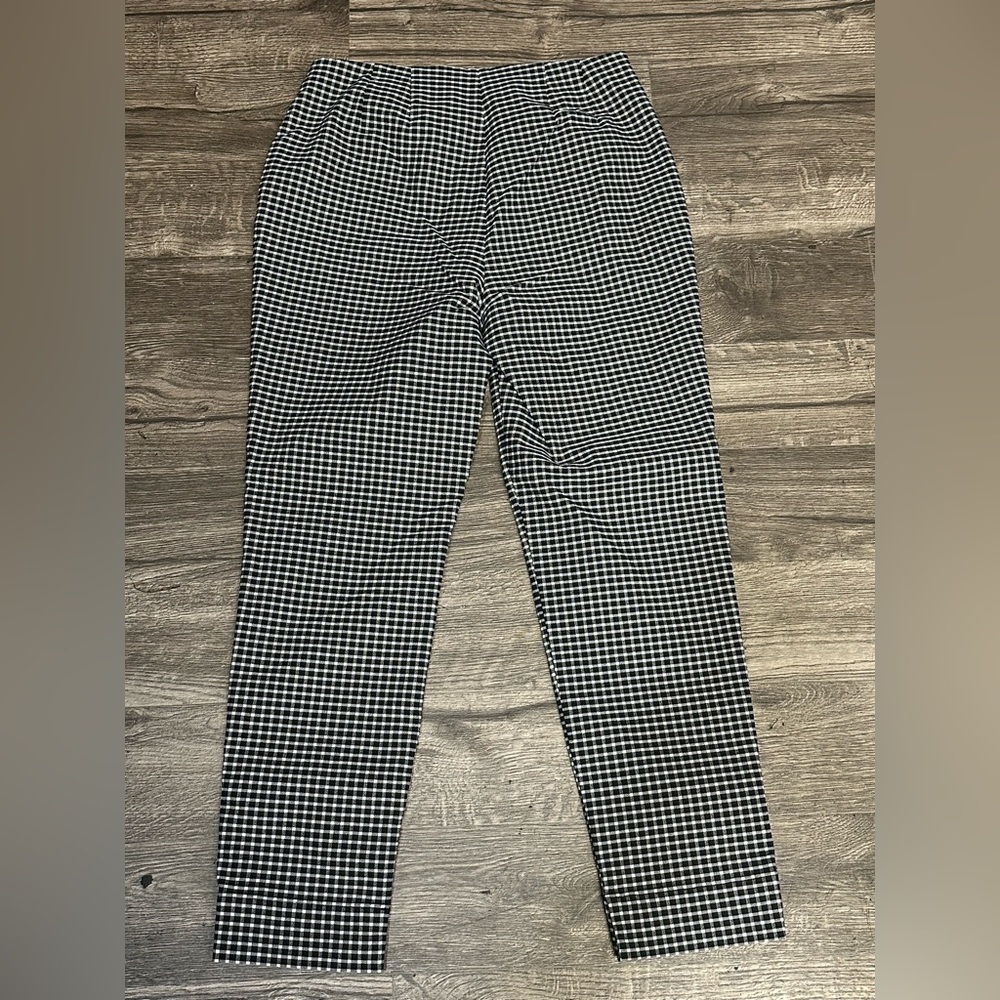 Worthington Black and White Plaid Pants - Picture 5 of 10